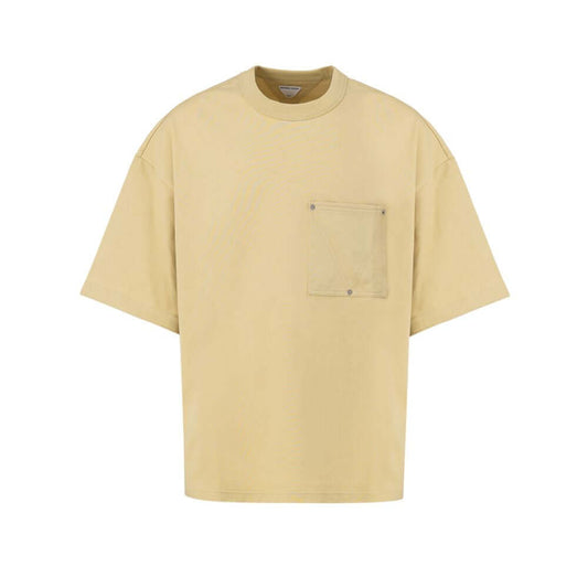 Bottega Veneta Beige Cotton T-Shirt BO-7758672-M