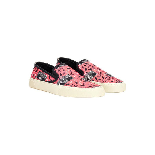 Saint Laurent Pink Cotton Sneaker