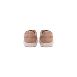 Bally Elegant Pink Cotton Leather Sneakers