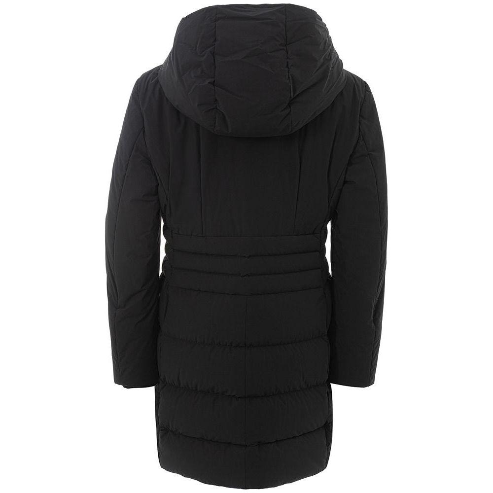 Peuterey Black Polyamide Full-Length Jacket