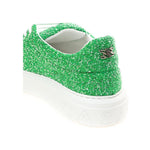 Casadei Emerald Elegance Leather Sneakers CA-4524674-EU41/US11