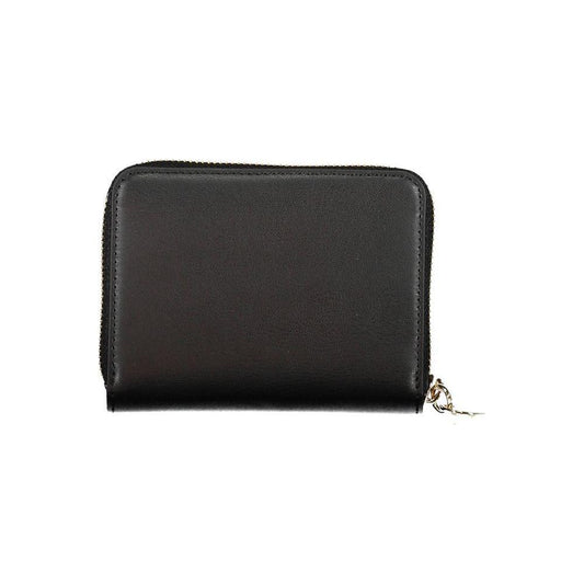 Tommy Hilfiger Black Polyethylene Women Wallet TO-20478