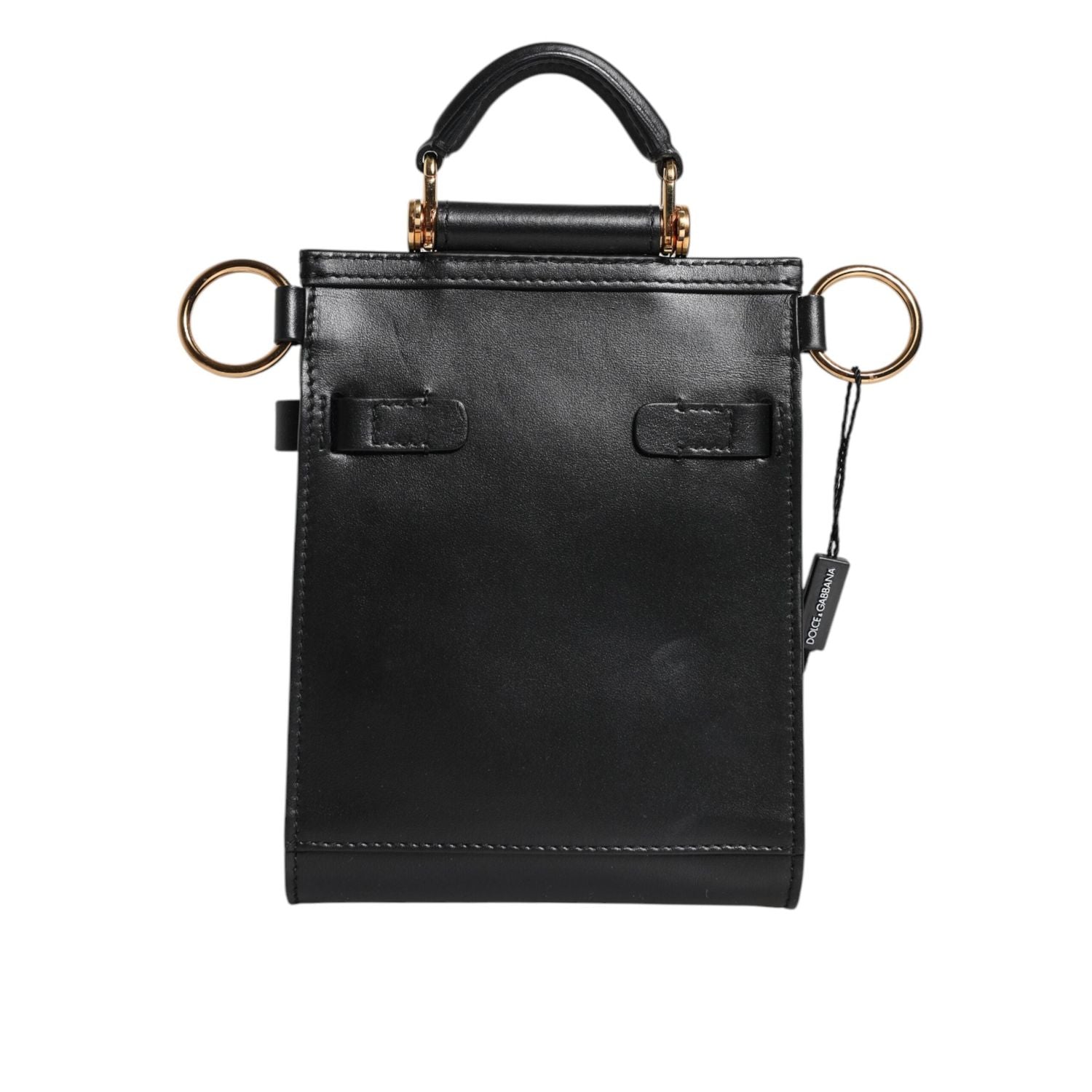 Front view with bag zipped and handles upright.