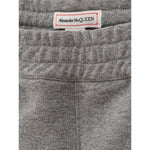 Alexander McQueen Chic Gray Cotton Blend Trousers AL-806662-IT42|M