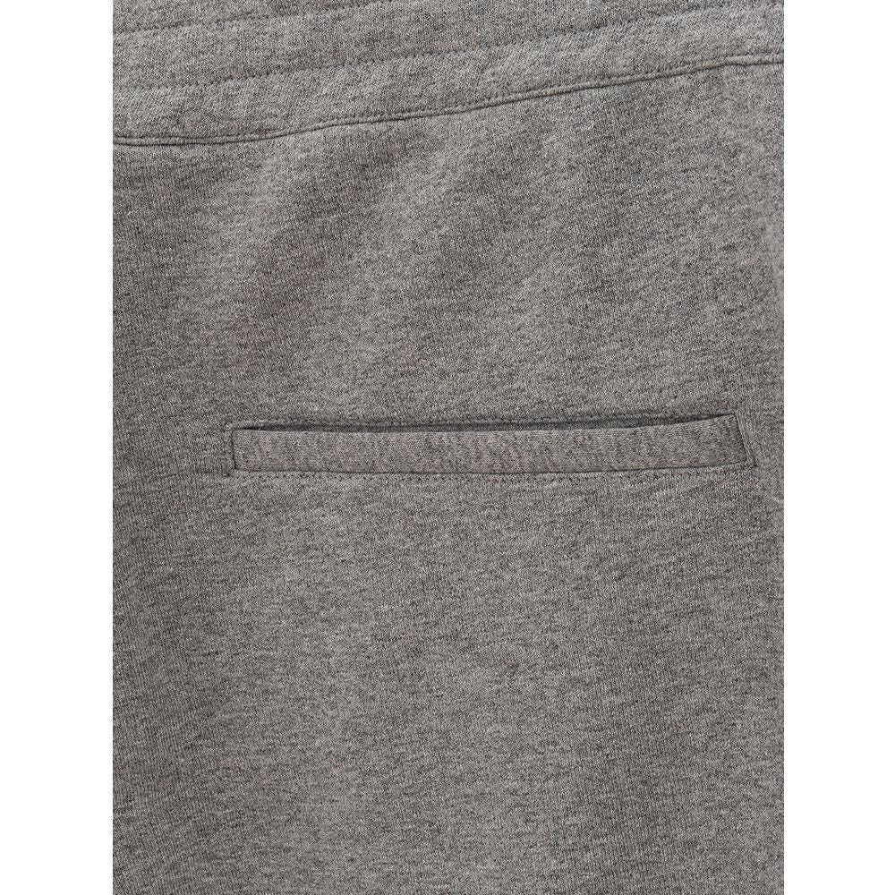 Alexander McQueen Chic Gray Cotton Blend Trousers AL-806662-IT42|M