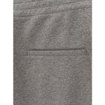 Alexander McQueen Chic Gray Cotton Blend Trousers AL-806662-IT42|M