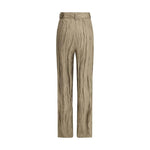 Gabriela Hearst Ruched silk Norman Pants GA-2252168S127GNM-IT40 | M