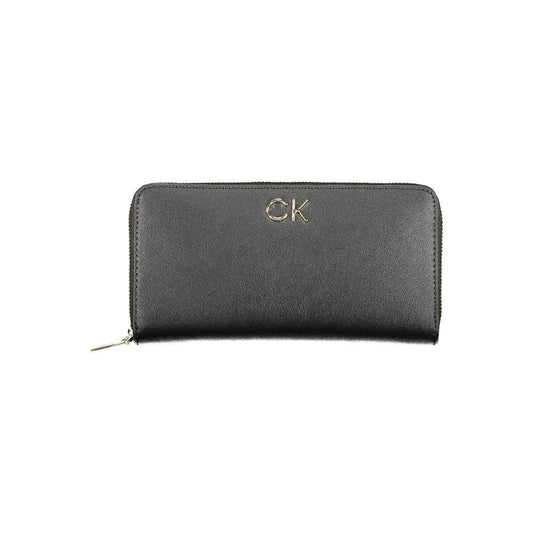 Calvin Klein Black Polyethylene Women Wallet CA-14086