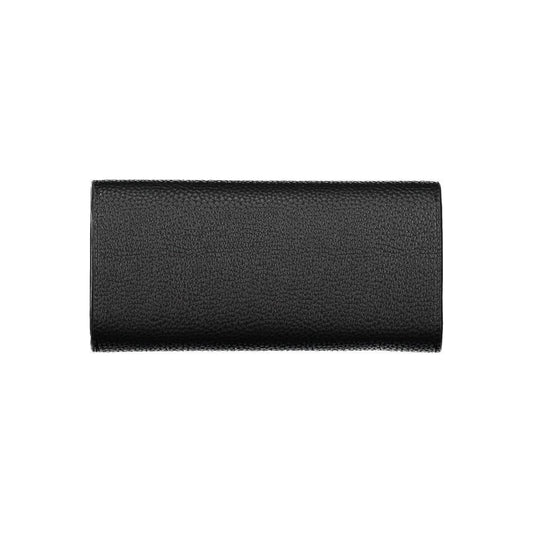 Tommy Hilfiger Black Polyethylene Women Wallet TO-20467