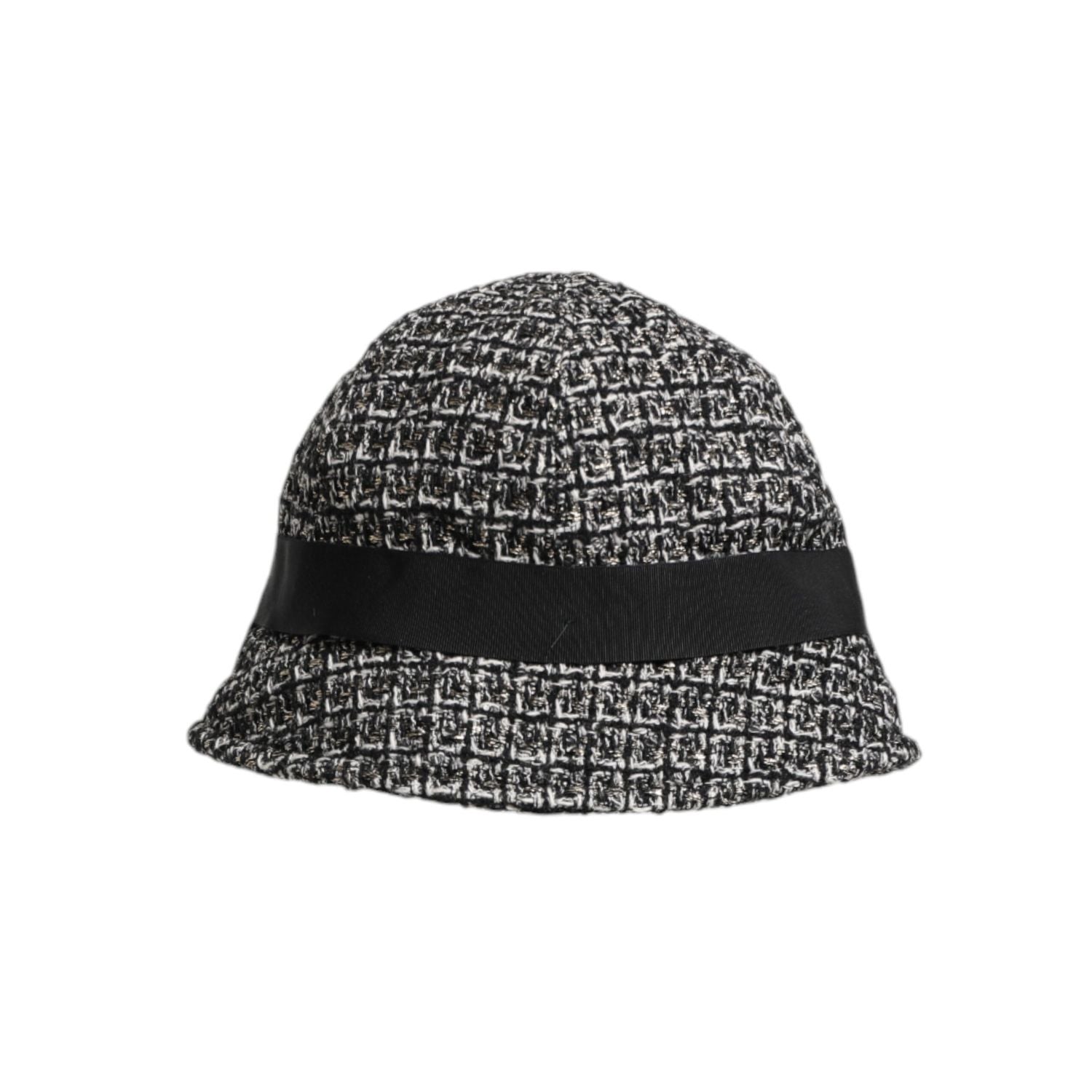 Dolce & Gabbana Black Cotton Blend Bucket Hat
