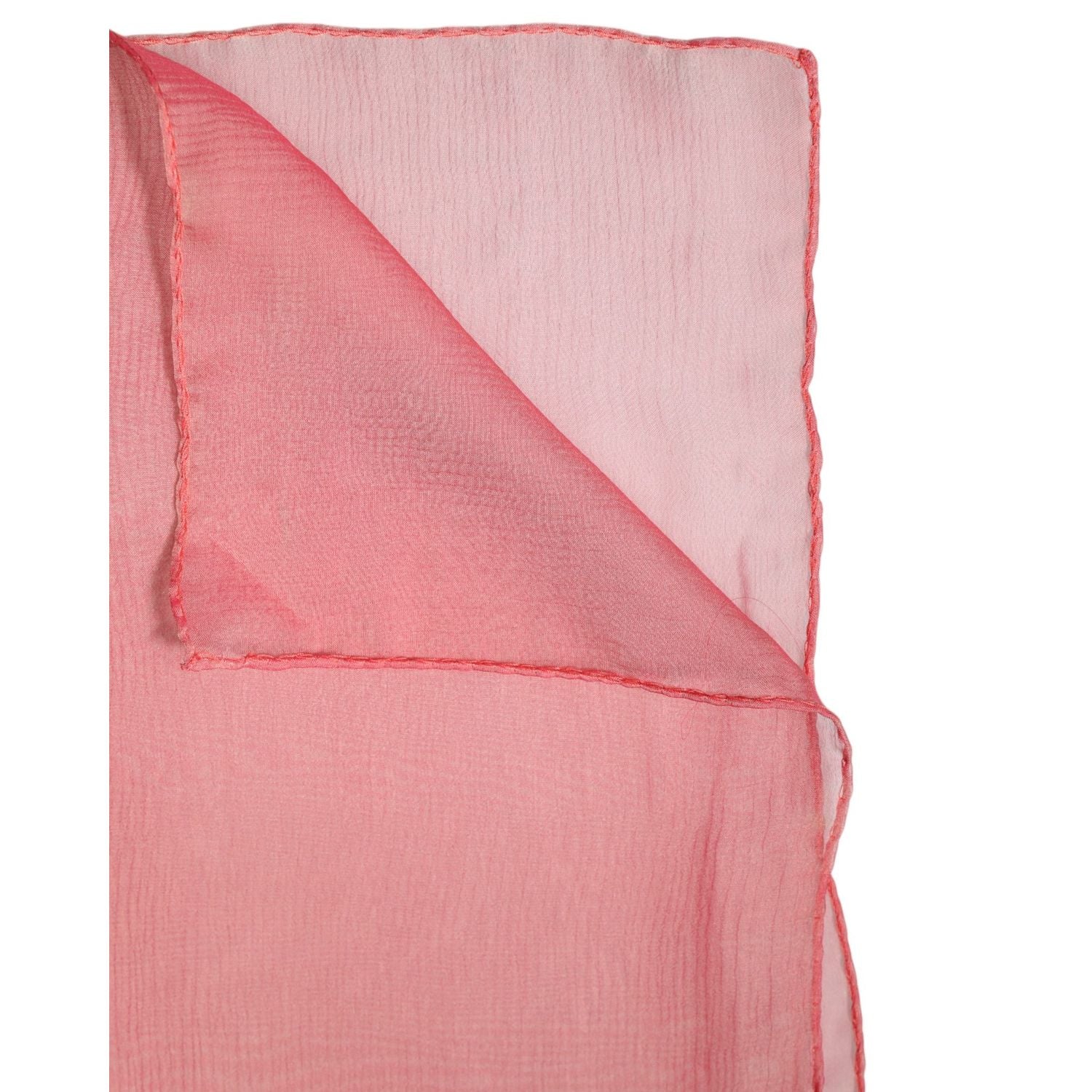 Dolce & Gabbana Pink Silk Rectangle Women Wrap Shawl Scarf