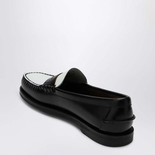 Sebago Classic Dan loafer black/white