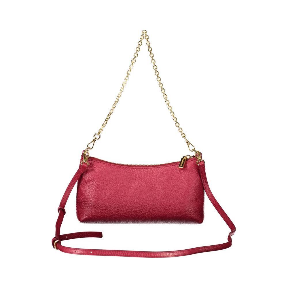 Front view with bag zipped and handles upright.