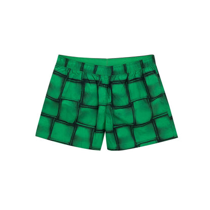 Bottega Veneta Green Polyamide Swim Shorts