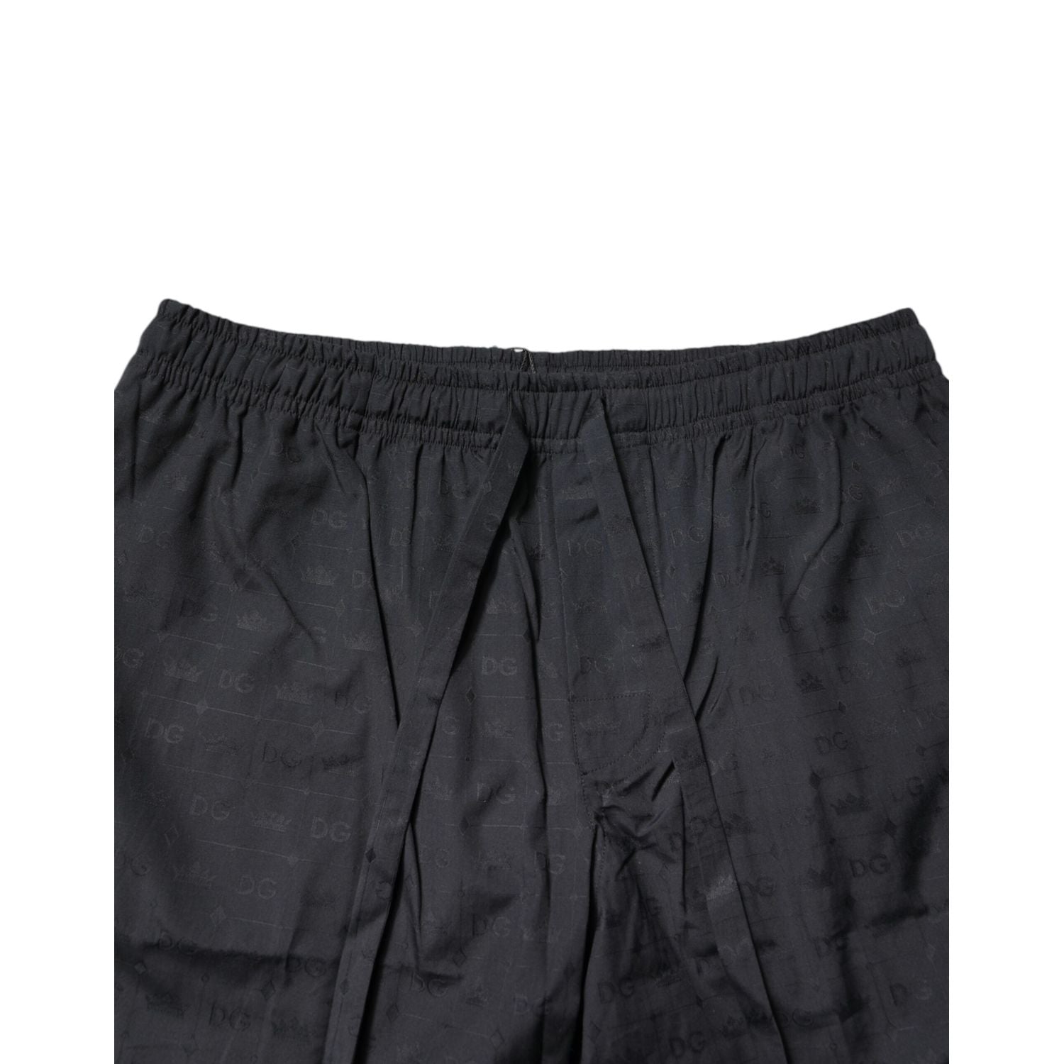 Dolce & Gabbana Black Cotton Men Pajama Set Sleepwear