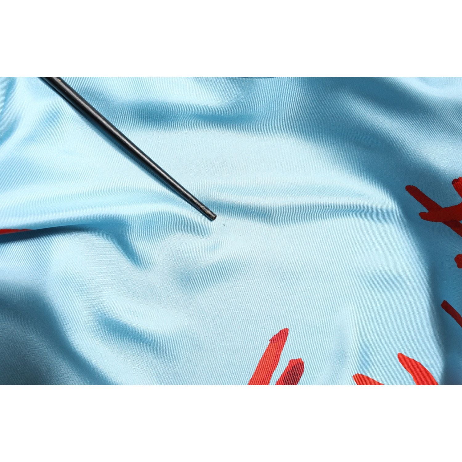 Dolce & Gabbana Blue Red Coral Print Wrap Robe Coat Jacket