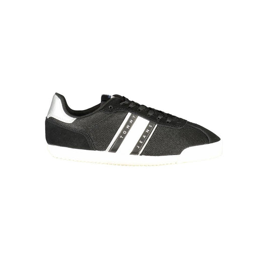 Tommy Hilfiger Black Polyester Women Sneaker TO-36752-EU36/US6