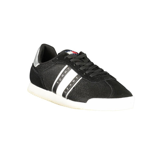 Tommy Hilfiger Black Polyester Women Sneaker TO-36752-EU36/US6