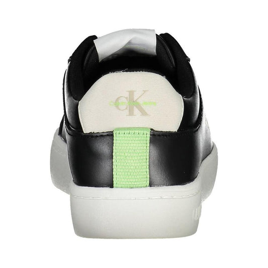 Calvin Klein Black Polyester Women Sneaker CA-36884-EU36/US6