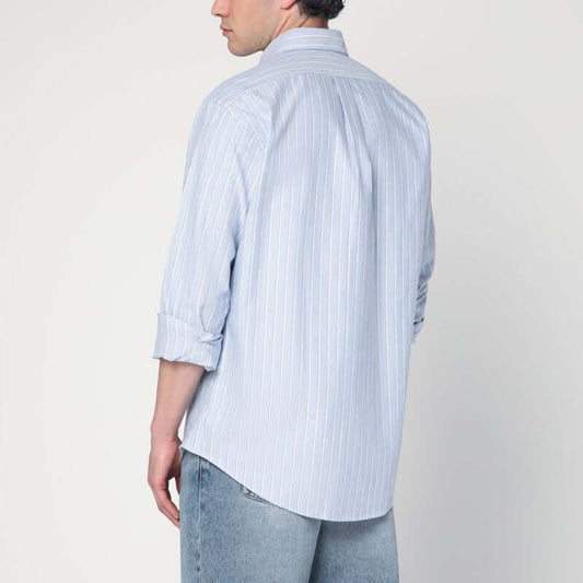 Polo Ralph Lauren Light blue striped Oxford shirt Custom-Fit