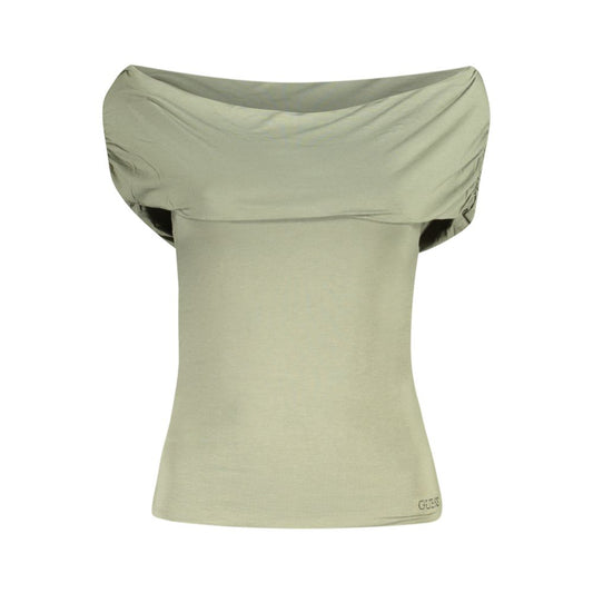 Guess Jeans Green Modal T-Shirt