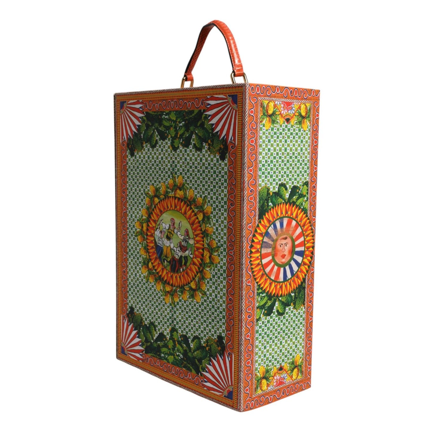 Dolce & Gabbana Black Dress Ceramic Porcelain Fashion Leather Sicily Dolls