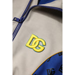 Dolce & Gabbana Multicolor Polyester Full Zip Bomber Jacket TSH90298-52