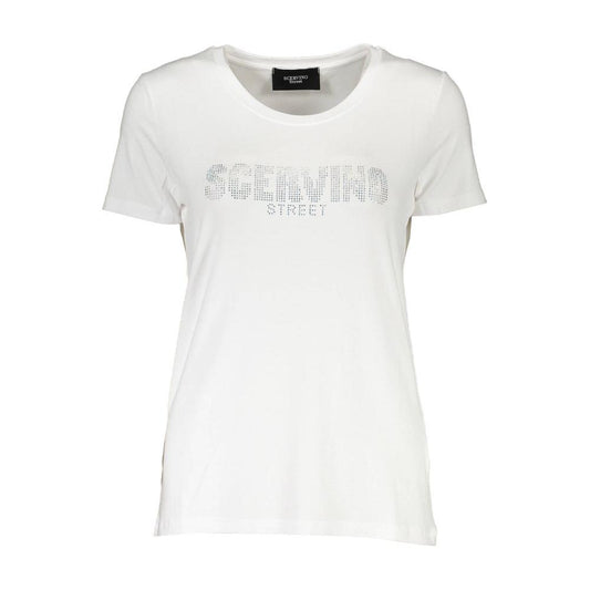 Scervino Street White Elastane Women Top