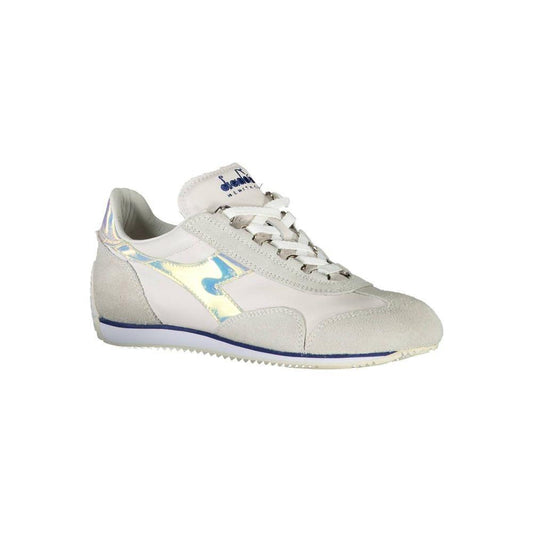Diadora White Leather Women Sneaker DI-4258-EU36.5/US6.5