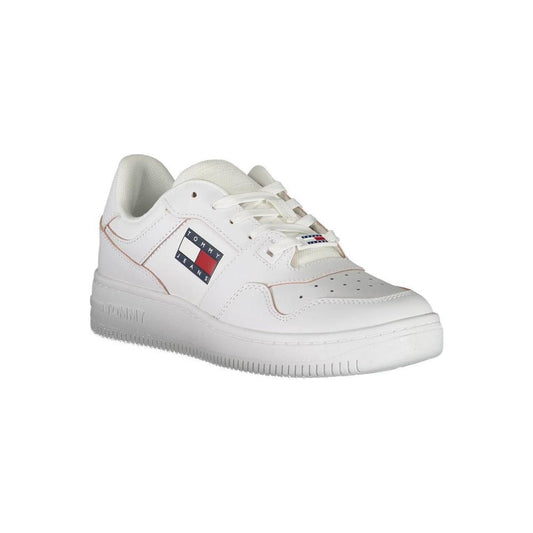 Tommy Hilfiger White Leather Women Sneaker TO-13908-EU37/US7