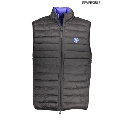 U.S. POLO ASSN. Blue Nylon Sleveless Jacket