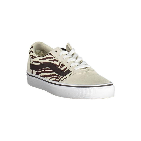 Vans Beige Leather Women Sneaker VA-19741-EU38.5/US8.5