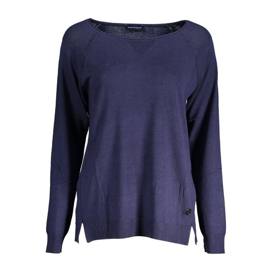 North Sails Blue Viscose Women Sweater