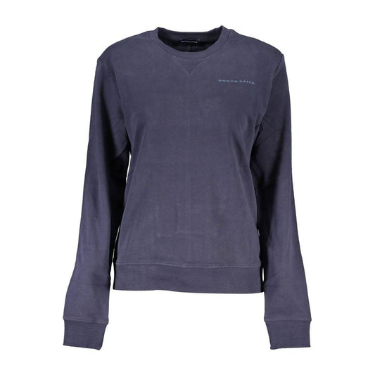 North Sails Blue Cotton Women Sweater