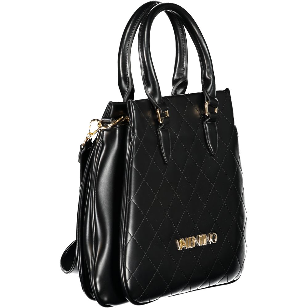 Mario Valentino Black Polyethylene Women Handbag