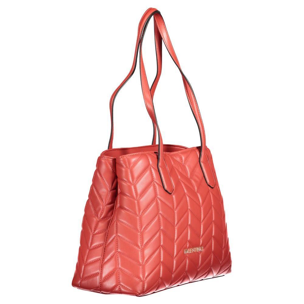 Front view with bag zipped and handles upright.