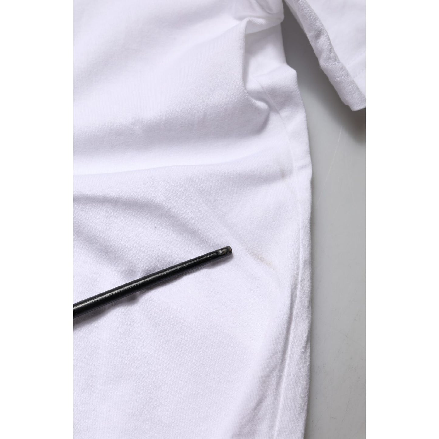 Dolce & Gabbana White DG Logo Print Short Sleeve T-shirt