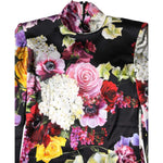 Dolce & Gabbana Multicolor Ortensies Long Sleeves Blouse Top TSH87590-40