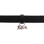 Nialaya Snakeskin CZ LOVE 925 Silver Bracelet NIA10147-1