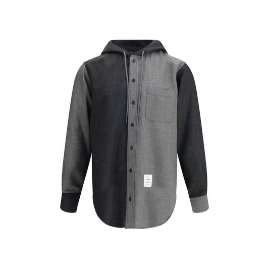 Thom Browne Hooded Shirt Jacket TH-MWL419F00473982-1