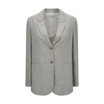 Forte_Forte Fil à fil oversized Blazer FO-13817MYJACKETF47M7019-0/XS