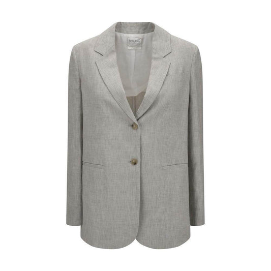 Forte_Forte Fil à fil oversized Blazer FO-13817MYJACKETF47M7019-0/XS