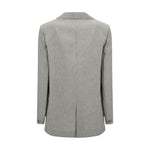 Forte_Forte Fil à fil oversized Blazer FO-13817MYJACKETF47M7019-0/XS