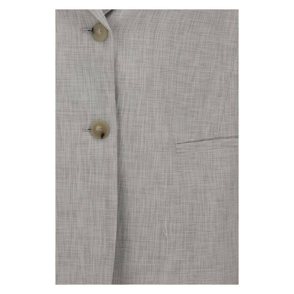 Forte_Forte Fil à fil oversized Blazer FO-13817MYJACKETF47M7019-0/XS