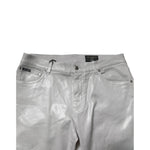 Dolce & Gabbana Silver Cotton Stretch Slim Denim Jeans PAN76473-52