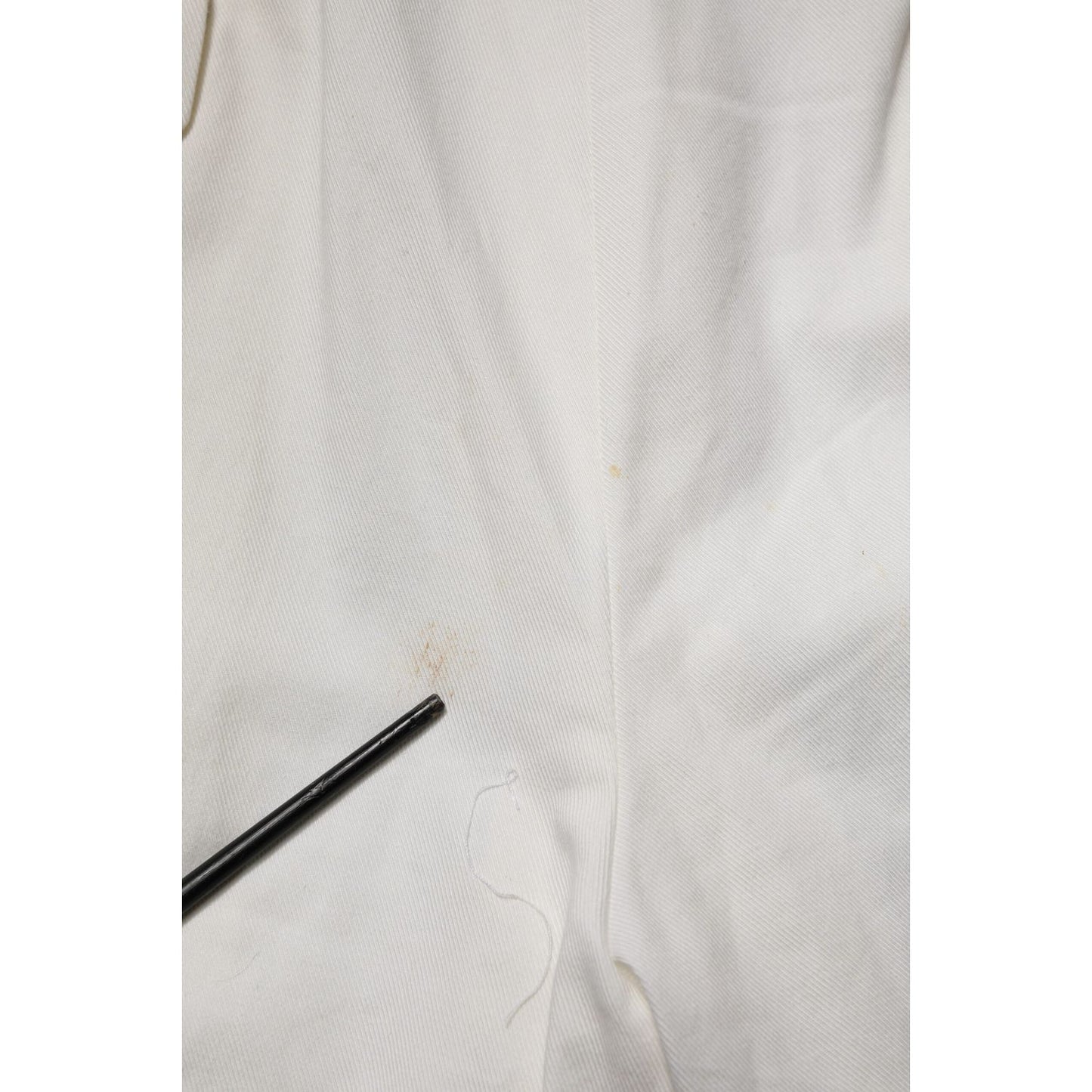 Dolce & Gabbana White Cotton Cargo Jogger Men Pants PAN76476-58