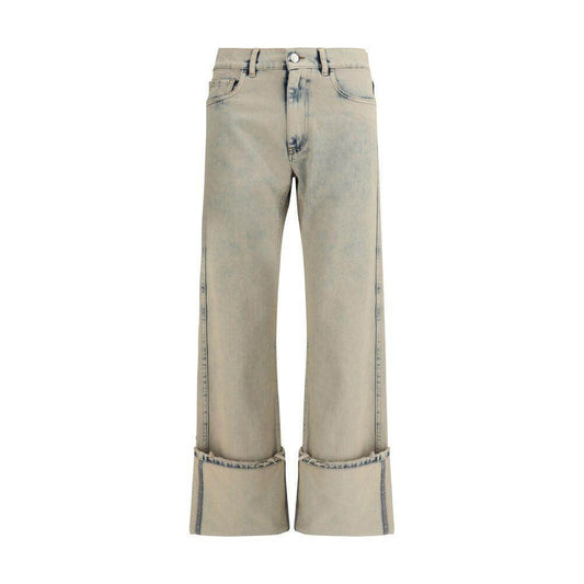 Coperni Boyfriend Jeans with cuff CO-COPP122F2035MENGRY-S