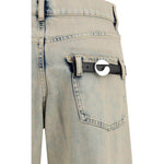 Coperni Boyfriend Jeans with cuff CO-COPP122F2035MENGRY-S