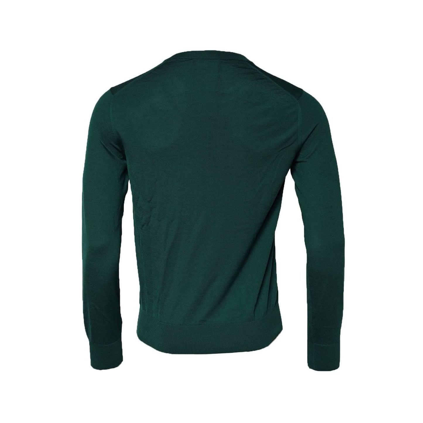 Dolce & Gabbana Green Cashmere Crew Neck Sweatshirt Sweater TSH90548-48