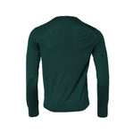 Dolce & Gabbana Green Cashmere Crew Neck Sweatshirt Sweater TSH90548-48